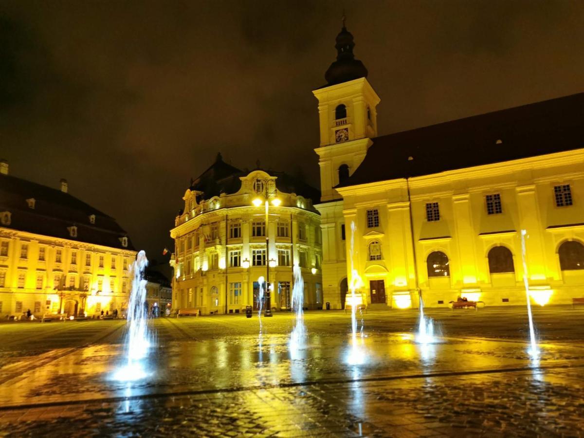 Apartament Turnul Pielarilor Studios Sibiu Exteriör bild