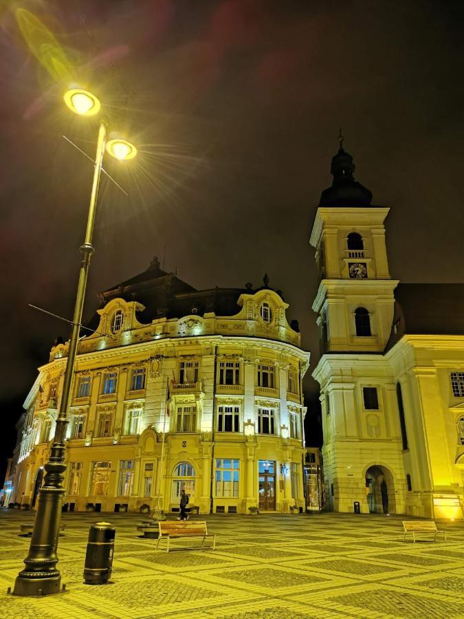 Apartament Turnul Pielarilor Studios Sibiu Exteriör bild